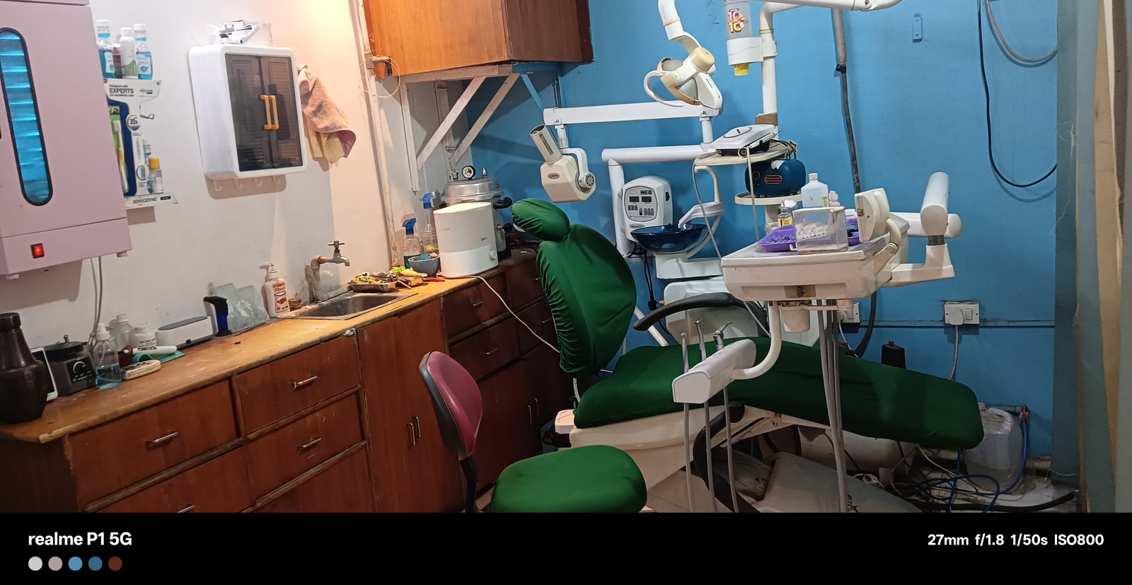 Sterilization room at Om Sai Ram Dental Clinic